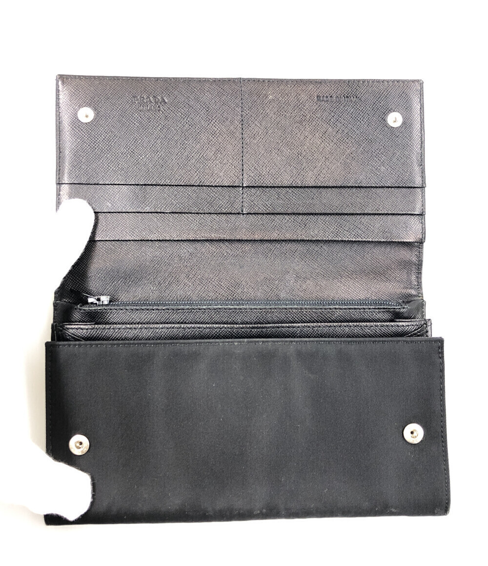 Prada Long Wallet Black